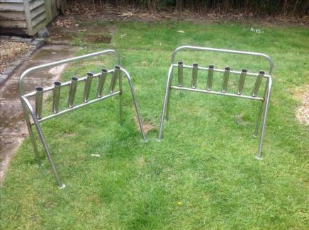 Stainless rod racks