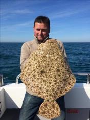 16 lb Turbot by Mike Elvy