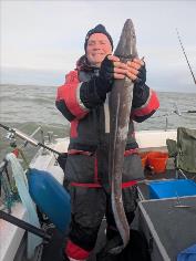 12 lb Conger Eel by Tim