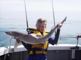 11 lb 12 oz Smooth-hound (Common) by 9yr old Kody Howard
