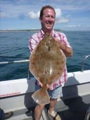 4 lb 10 oz Plaice by Twig