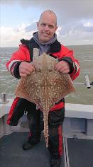 7 lb Thornback Ray by Paul 'Beaver' Bevis