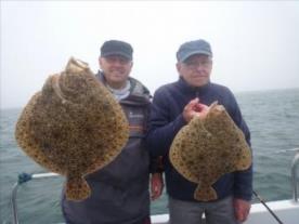 11 lb Turbot by Gary and his dad