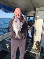 3 lb 4 oz Black Sea Bream by Mark B