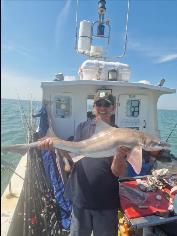 16 lb 5 oz Starry Smooth-hound by Rob