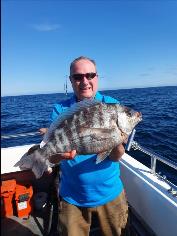 5 lb 8 oz Black Sea Bream by Mark Turner