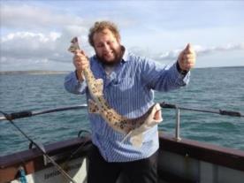 7 lb Bull Huss by Fishguard boys