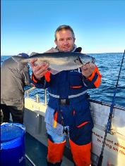 6 lb Coalfish (Coley/Saithe) by John W