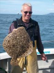 7 lb Turbot by Brian Coote
