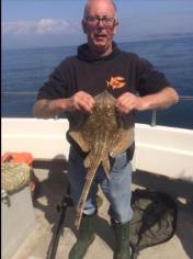 2 lb 5 oz Spotted Ray by Tony Bessford