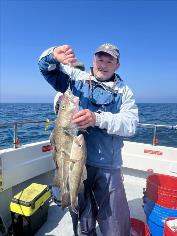 5 lb 12 oz Cod by Dave Bewley