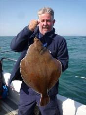 4 lb 11 oz Plaice by Dodgy Dave