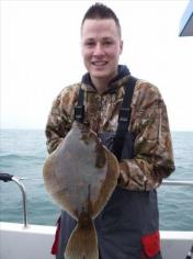 2 lb 8 oz Plaice by Phil Rogers