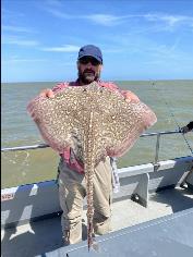 16 lb 7 oz Thornback Ray by Unknown