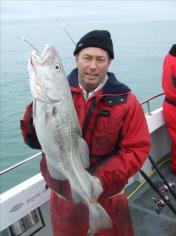 14 lb 4 oz Cod by barry woods