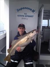 15 lb Pollock by Steve Cowl