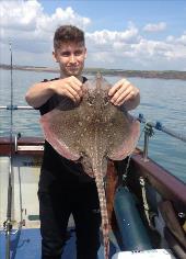 7 lb Thornback Ray by Unknown