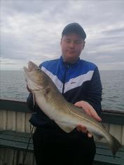 4 lb 8 oz Cod by Adam Morley