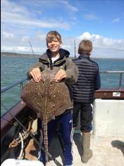7 lb 8 oz Thornback Ray by C H-S