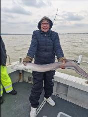 8 lb Conger Eel by Chris