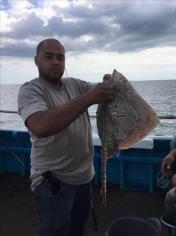 12 lb Thornback Ray by Alloysius Bloomfield