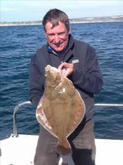 4 lb 9 oz Plaice by Paul