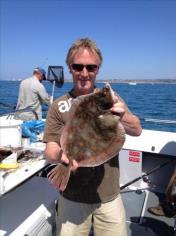 5 lb 3 oz Plaice by Nick Crouch