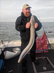 14 lb Conger Eel by Wayne