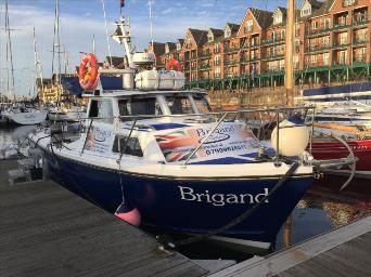 Aqua star 33 charter/angling boat