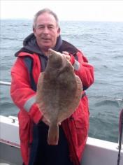 5 lb 3 oz Plaice by Graham Tarr