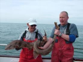 13 lb Bull Huss by Ken & Dave