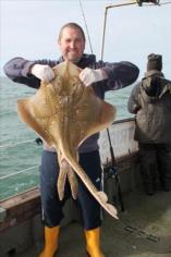 18 lb 13 oz Blonde Ray by Unknown