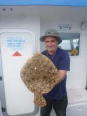 11 lb 8 oz Turbot by Antony Jarvis