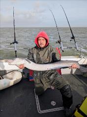 20 lb Conger Eel by Andrew