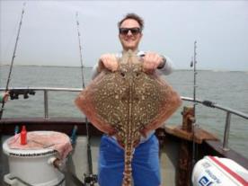 9 lb Thornback Ray by The Stag