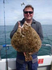 9 lb 4 oz Turbot by Ian Robson