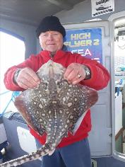 8 lb Thornback Ray by John Bould