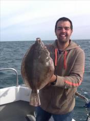 4 lb 4 oz Plaice by John Burt