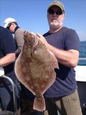 6 lb 3 oz Plaice by Kev