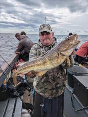 8 lb 6 oz Cod by Unknown