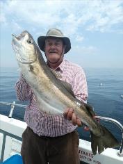 8 lb 9 oz Pollock by Cyril