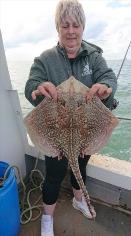 7 lb Thornback Ray by Unknown
