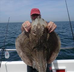 13 lb 2 oz Undulate Ray by Mick Berry