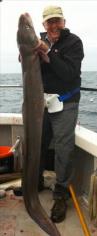 55 lb Conger Eel by Clive Marshall