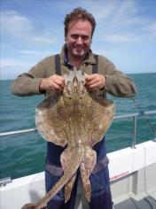 14 lb 8 oz Undulate Ray by Ian Robson