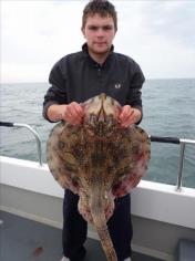 14 lb 8 oz Undulate Ray by Jason Eames