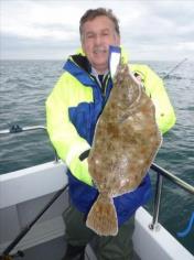 4 lb 8 oz Plaice by John Saunders