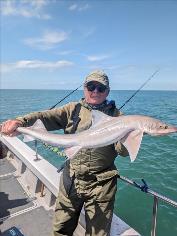 12 lb 5 oz Starry Smooth-hound by Leon