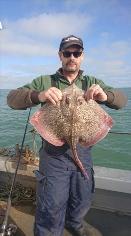 6 lb 5 oz Thornback Ray by Colin