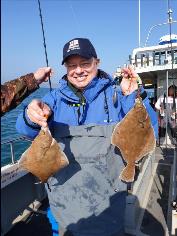 1 lb 4 oz Plaice by Andy Olliman RN Sea Angling